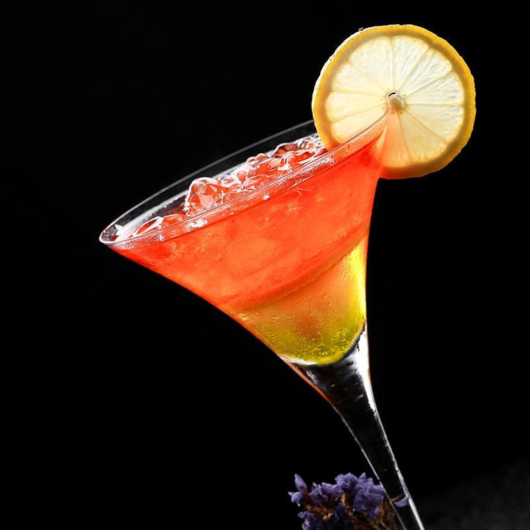 Quick Slim Martini Cocktail Glass - Set of 2