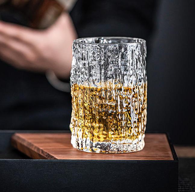 Ring Regular Crystal Whiskey Glass - Set of 2