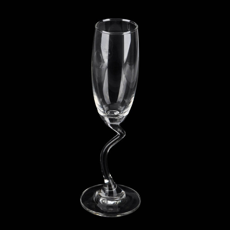 Firm And Exotic Flute Glass - Set of 2