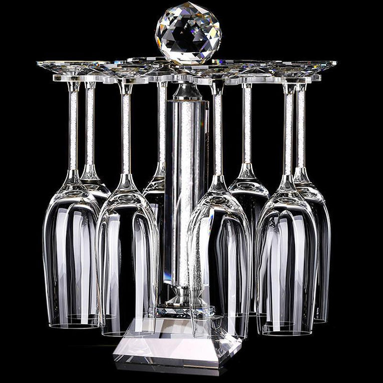 Premium silver stand wine glass - Set of 2