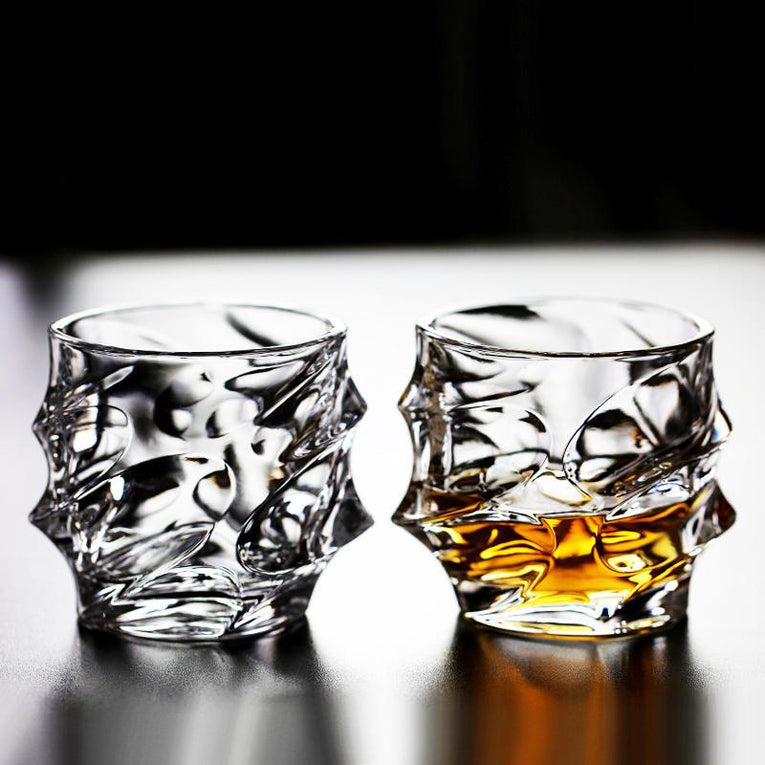 Cool Rocks Whiskey Glasses - Set of 2