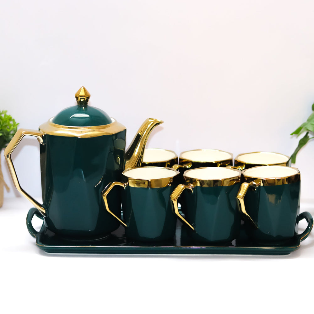 BLISS OF LUXURY TEA CUP SET - GOLD