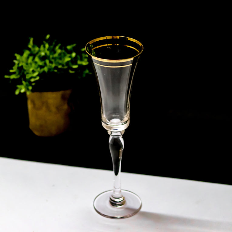Gold Rim Alsace Wine Glass - Set of 2
