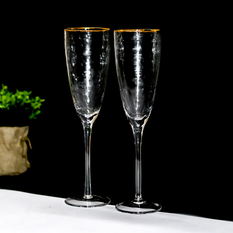 Good Boys Champagne Flute Glass - Set of 2