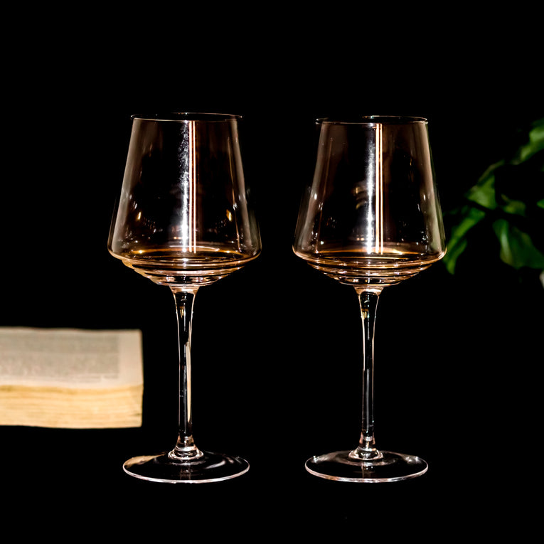 Sleek Attraction Chardonnay Wine Glass - Set of 2
