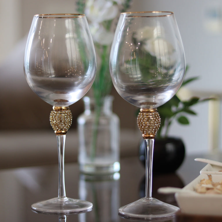 Moonshine Glint Smooth Wine Glass - Set of 2