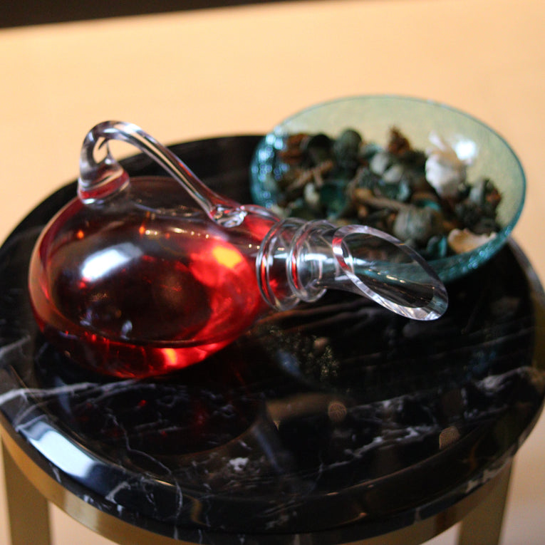Melody Glass Decanter With Handle