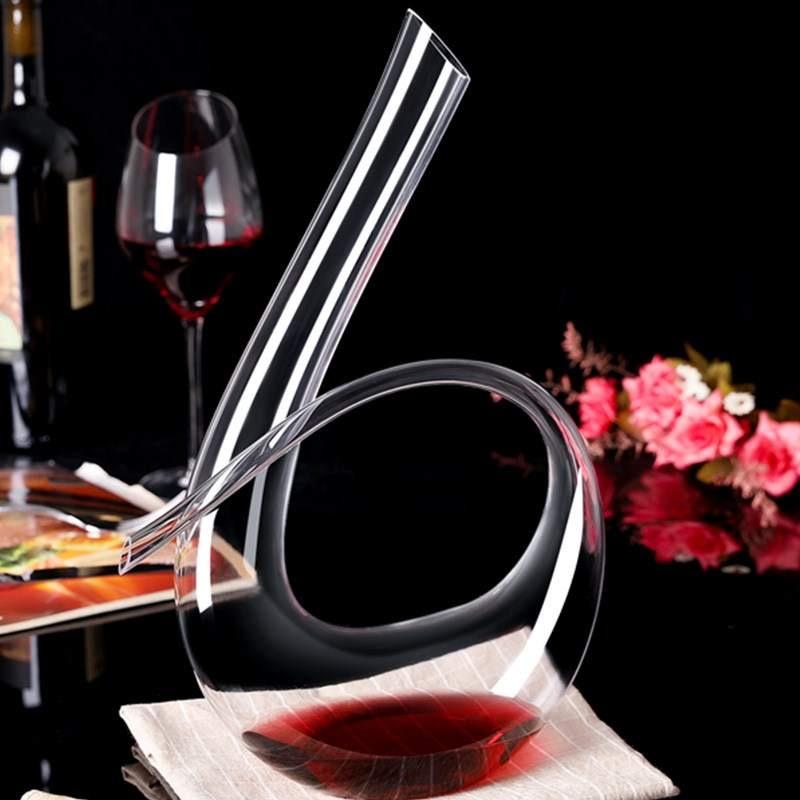 Sweet Memories Curved Glass Decanter
